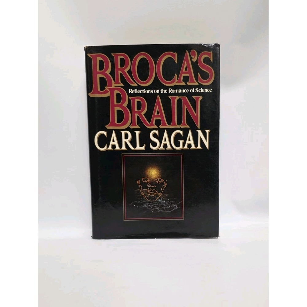 Broca's Brain By Carl Sagan 1st Edition 1979 Hardcover Dust Jacket